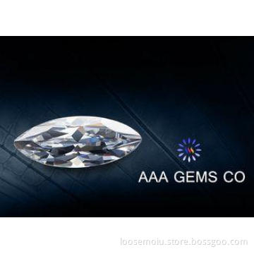 8mm x 4mm Colorless Marquise Moissanite 0.47ct To Decorate
